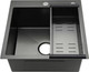 Миниатюра изображения товара Мойка кухонная Gappo GS5050-6 (черный)