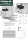 Миниатюра изображения товара Тумба под умывальник Wellerein AMAL 06306