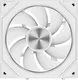 Миниатюра изображения товара Вентилятор для корпуса PCCooler F3 X120 WH ARGB / F3X120-WHAC112-GL (белый)