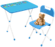 Миниатюра изображения товара Комплект мебели с детским столом Ника INKFS1/Blue (голубой)