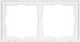 Миниатюра изображения товара Рамка для выключателей и розеток Arlight FRM-NOBE-SFPL-2-WH / 054215