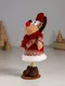 Миниатюра изображения товара Статуэтка Sima-Land Лосик в вязаной шубе с узорами / 10869828