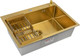 Миниатюра изображения товара Мойка кухонная Arfeka ECO AR 70x50+ CL AR+DS AR (золото, с дозатором и коландером)