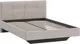 Миниатюра изображения товара Полуторная кровать ТриЯ Элис с мягкой обивкой Тип 1 140x200 Исп.2 (велюр ultra cashmere)