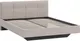 Миниатюра изображения товара Двуспальная кровать ТриЯ Элис с мягкой обивкой Тип 1 160x200 Исп.2 (велюр ultra cashmere)