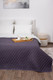 Миниатюра изображения товара Покрывало Milanika Ультрастеп кант Лаванда 180x205