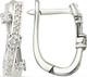Миниатюра изображения товара Серьги из белого золота Кристалл CJ85800226773 (с бриллиантами)