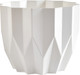 Миниатюра изображения товара Кашпо La Decoro Геометрия (2.2л, белый)