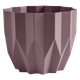 Миниатюра изображения товара Кашпо La Decoro Геометрия (3л, пыльная роза)