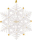 Миниатюра изображения товара Елочная игрушка Villeroy & Boch Снежинка Christmas Classics / 14-8675-4354