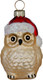 Миниатюра изображения товара Елочная игрушка Inge's Christmas Figural Glass Ornaments Совенок / 65040H120