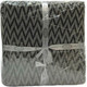Миниатюра изображения товара Покрывало Karven Zigzag Евро 210x230 / Y1045 Antrasit
