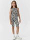 Миниатюра изображения товара Комплект детской одежды Mark Formelle 397730 (р.122-60, леопард на белом)