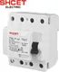 Миниатюра изображения товара Устройство защитного отключения SHCET УЗО 4Р 16А 300мА У7 / S0000401