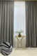 Миниатюра изображения товара Комплект штор Soft Lines Канвас J27 200x260 (2шт, серый)