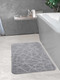 Миниатюра изображения товара Коврик для ванной Shahintex РР 50x80 001 / 813155 (серый 50 S)