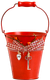 Миниатюра изображения товара Кашпо Take It Easy Ведерко Рустад / 10547459 (красный)