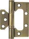 Миниатюра изображения товара Петля дверная Нора-М 800-3" FHP AB 75х63х2.5 накладная универсальная (старая бронза, без колп)