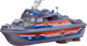 Миниатюра изображения товара Катер игрушечный Abtoys Морской патруль / C-00380 (серый)