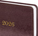 Миниатюра изображения товара Ежедневник Brauberg 2026 / 117367 (бордовый)