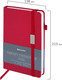 Миниатюра изображения товара Ежедневник Brauberg 2026 с держателем для ручки / 117124 (красный)