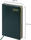 Миниатюра изображения товара Ежедневник Brauberg 2026 / 117058 (темно-зеленый)