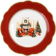 Миниатюра изображения товара Тарелка столовая обеденная Fissman Christmas Eve / 16026 (красный)