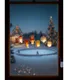 Миниатюра изображения товара Наклейка на окно новогодняя Luazon Lighting Новогодние друзья Светодиодная / 10874078