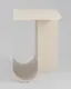Миниатюра изображения товара Журнальный столик Stool Group Laure / MT-136S 12-4301 (светло-серый)