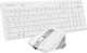 Миниатюра изображения товара Комплект клавиатура и мышь A4Tech Fstyler FB2800C Air2 White (белый/серый)
