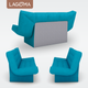 Миниатюра изображения товара Диван LAGOMA Ритми (Elvas Atlantic)
