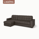 Миниатюра изображения товара Диван угловой LAGOMA Кайо левый (Tango Сhocolate)