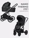 Миниатюра изображения товара Детская универсальная коляска Riko Nano Thermo Ecco 2 в 1 (черный)