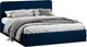 Миниатюра изображения товара Двуспальная кровать ТриЯ Шелли с ПМ 180x200 Тип 1 (велюр Confetti Blue)