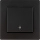 Миниатюра изображения товара Выключатель TDM Сенеж SQ1816-0306 (черный)