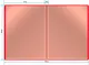 Миниатюра изображения товара Папка для бумаг Бюрократ BPV10RED (красный)