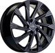 Литой диск Khomen KHW1901 Tugella 19x7.5" 5x108мм DIA 63.4мм ET 46мм (Black) — фото 2