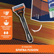 Миниатюра изображения товара Набор для бритья Gillette Fusion Станок+1 кассета+Гель для бритья (75мл)