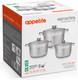 Миниатюра изображения товара Набор кастрюль Appetite Silver WT20SET1