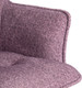 Миниатюра изображения товара Кресло мягкое Tetchair  Lutz (велюр/букле, VT shape wood rose)