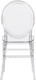 Миниатюра изображения товара Стул пластиковый Tetchair Medalion (прозрачный)