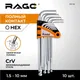 Миниатюра изображения товара Набор ключей Rage 303140 (10шт)