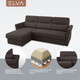Миниатюра изображения товара Диван угловой ELVA Сонни левый (Lounge 35)