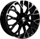 Литой диск Khomen KHW1718 Camry 17x7" 5x114.3мм DIA 60.1мм ET 45мм (Black FP) — фото 2