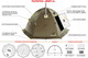 Миниатюра изображения товара Палатка Берег МФП-4