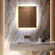 Миниатюра изображения товара Зеркало Silver Mirrors Spell Gold-ТХ 60x80 / LED-00003109