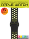 Ремешок для умных часов Bingo Sport для Apple Watch 38/40/41mm (S) (черный/желтый) — фото 6