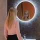 Миниатюра изображения товара Зеркало Silver Mirrors Perla lite D600 / LED-00002771