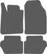 Миниатюра изображения товара Комплект ковриков для авто Alicosta 2240_2-сер для Ford EcoSport SUV 2017-н.в. (EVA ромб, серый)