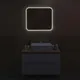 Миниатюра изображения товара Зеркало Silver Mirrors Стив 80x70 / LED-00002907